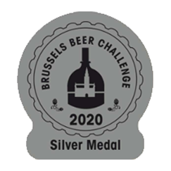 Medaglia d'argento al Brussels Beer Challenge 2020 nella categoria "Pale & amber ale - Bières de garde ambrèe"